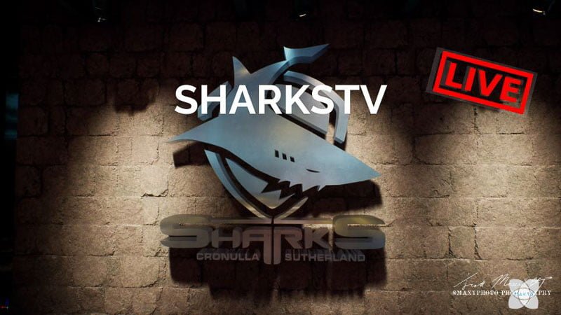 Cronulla Sharks - SharksTV project.  During 2015-2018 SharksTV delivered a weekly livestream show to thousands of fans per week,  